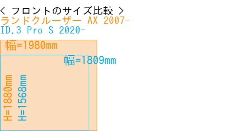 #ランドクルーザー AX 2007- + ID.3 Pro S 2020-